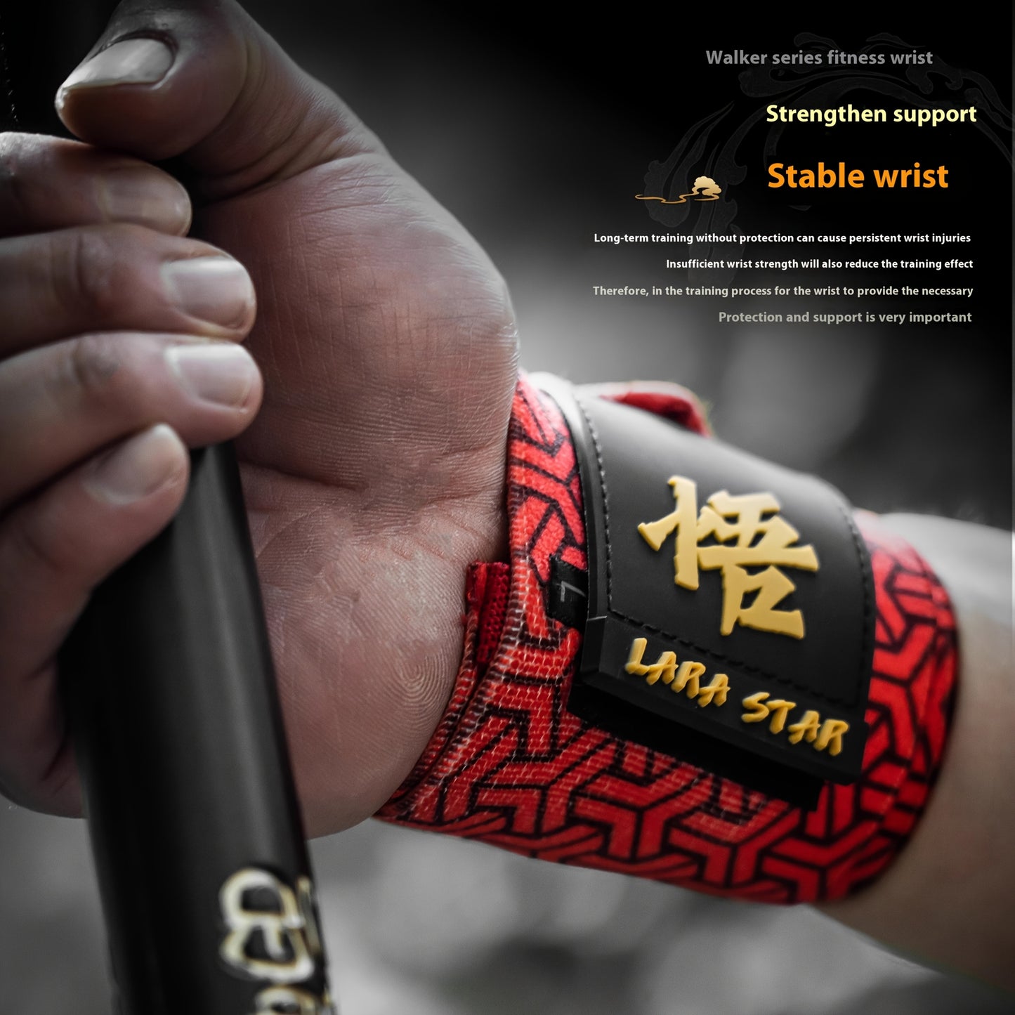 [Adjustable Wrist Support] Adjustable Wrist Support Brace, designed to provide pressure support for weightlifting and push ups