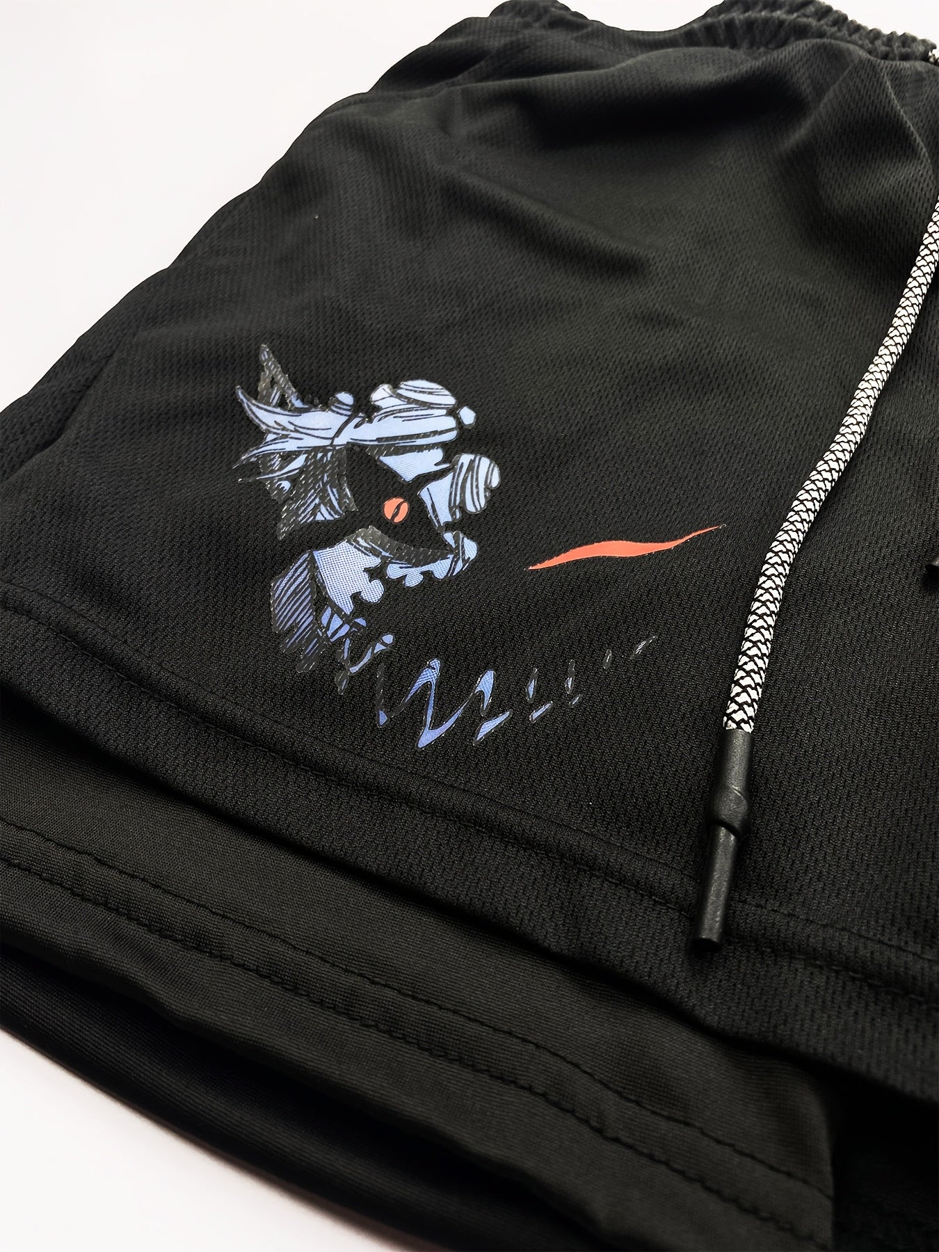 2-Pack Men's 2in1 Double Layer Shorts, Multi-Functional with Pockets