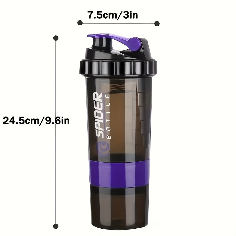 16oz Protein Shaker Bottle with Mixing Ball