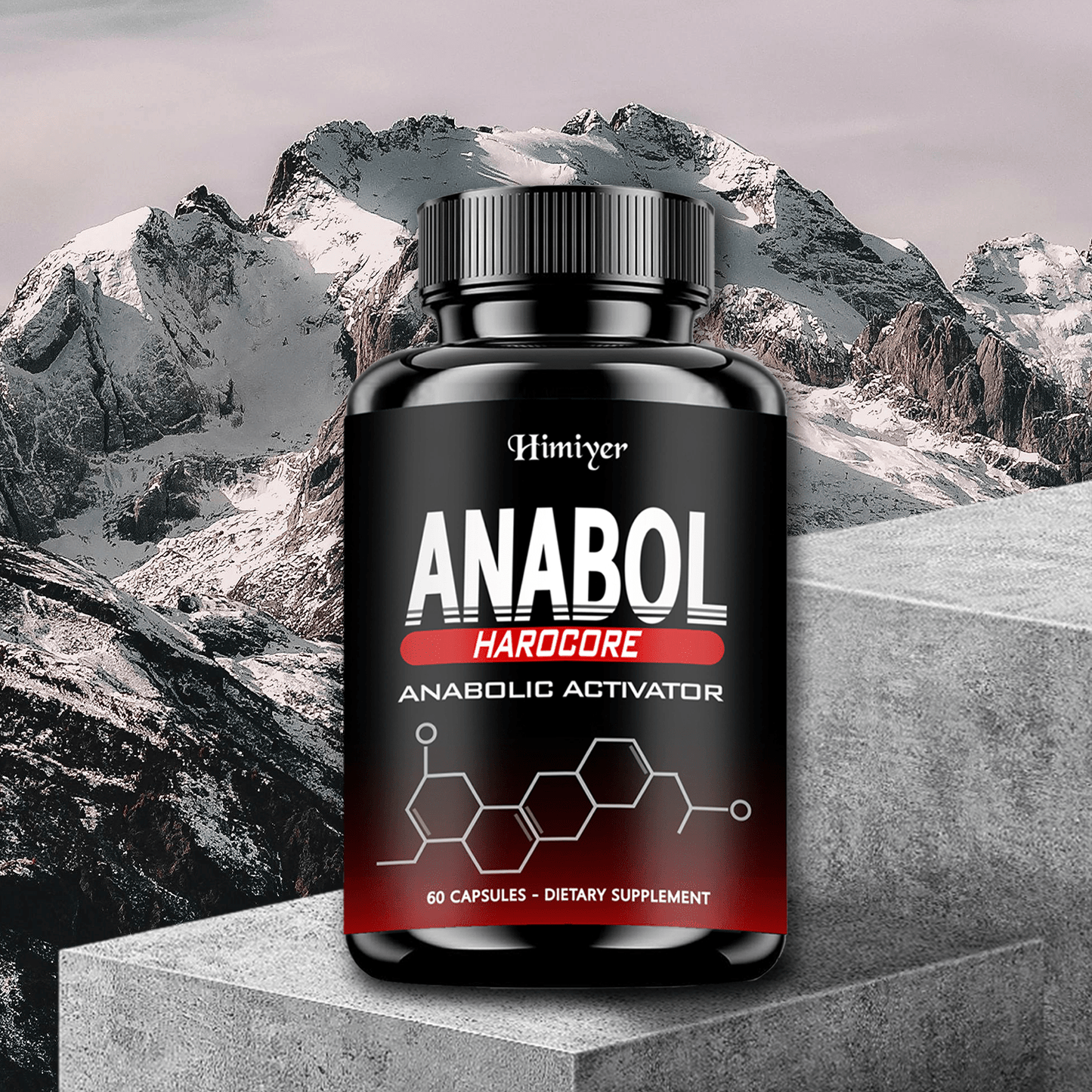5Packs Himiyer Anabol Hardcore Anabolic Activator, Dietary Supplement for Men
