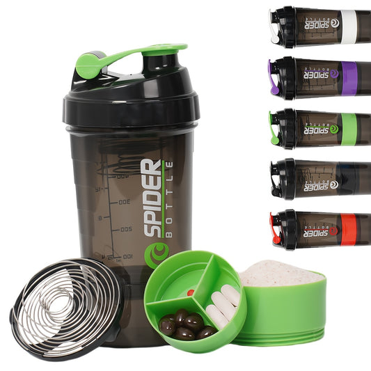 16oz Protein Shaker Bottle with Mixing Ball