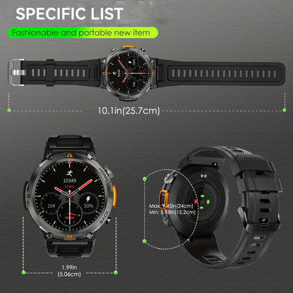 JELLOO Men'S Outdoor Sports Smartwatch