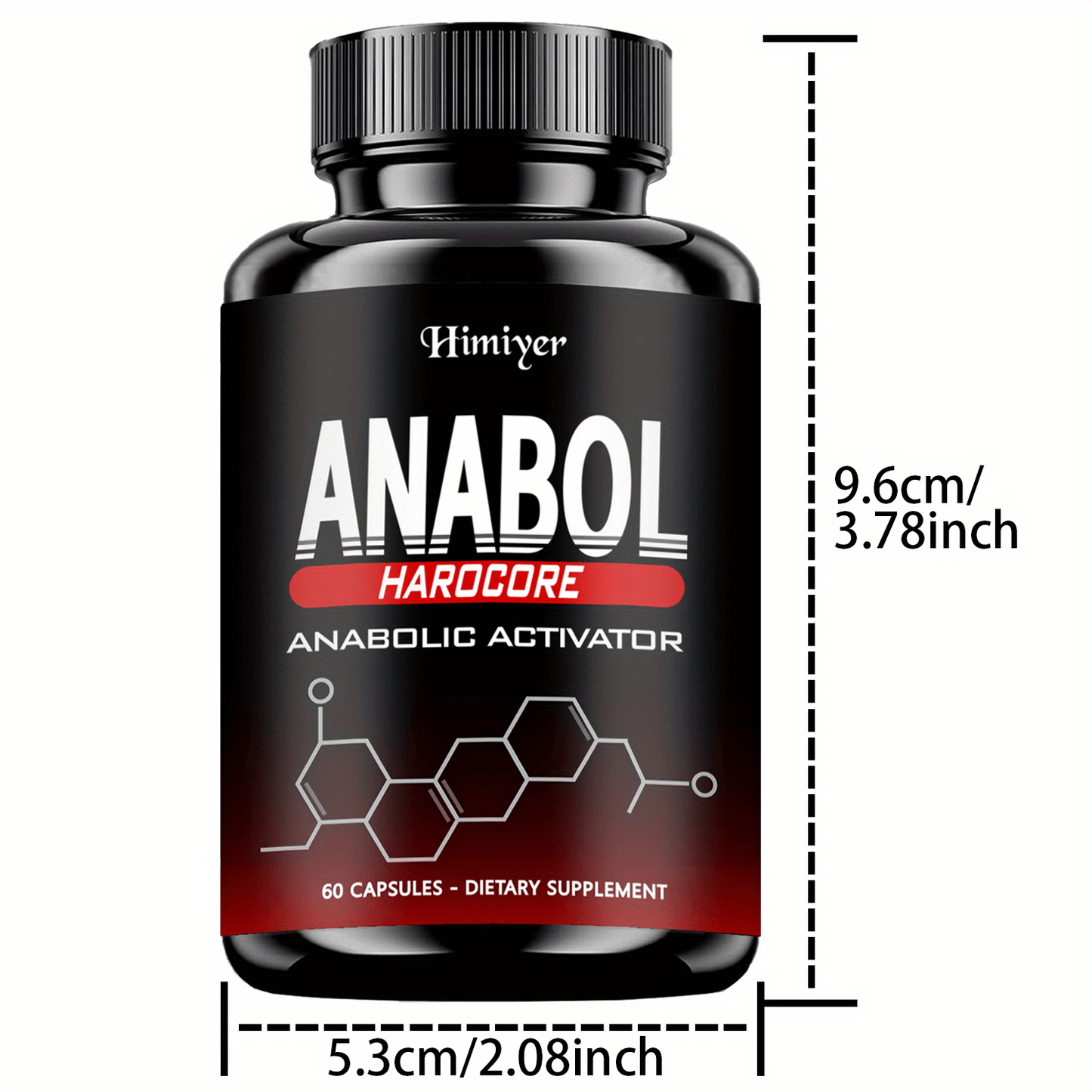 5Packs Himiyer Anabol Hardcore Anabolic Activator, Dietary Supplement for Men