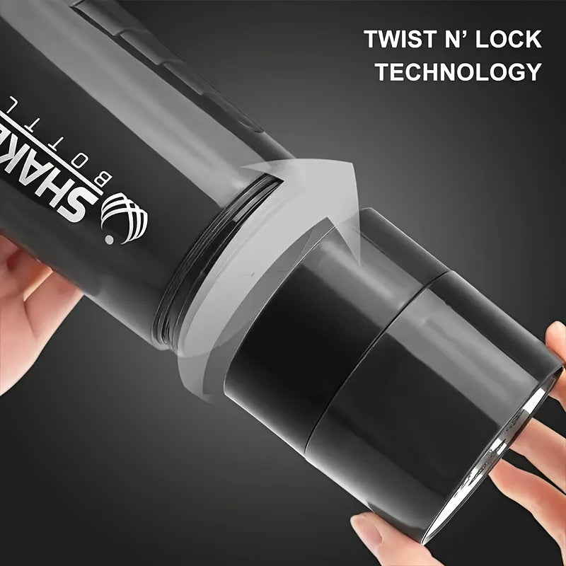 16oz Protein Shaker Bottle with Mixing Ball