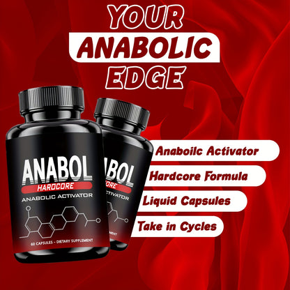 5Packs Himiyer Anabol Hardcore Anabolic Activator, Dietary Supplement for Men